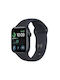 Apple Watch SE 2023 Aluminium 40mm Waterproof with Heart Rate Monitor (Midnight with Midnight Sport Band (M/L))