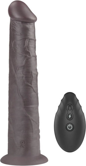 Lovetoy Realistisch Vibrator mit Fernbedienung 25cm Braun