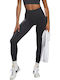 Tina Training Women's Long High Waist Black Leggings