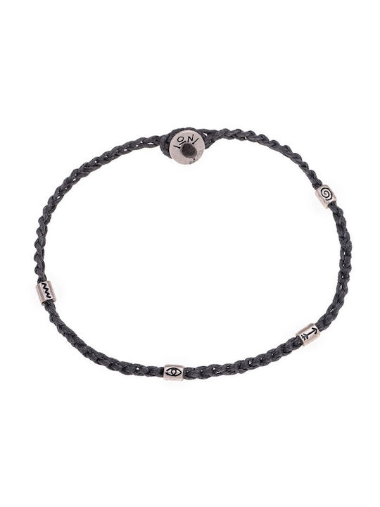 Ioni Bracelet Macrame made of Silver