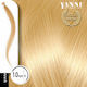 Yanni Extensions Erweiterung Keratin mit Echthaar in Sehr leicht Blond Farbe 50cm