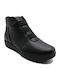 Ghete dama de piele Negru