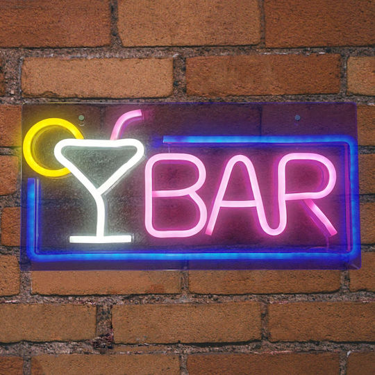 Elvhx Neon Φωτιστικό LED Θερμό Λευκό