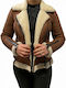Jachetă de femei Biker Jacket Tabac maro