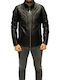 Leather Jacket Biker Black