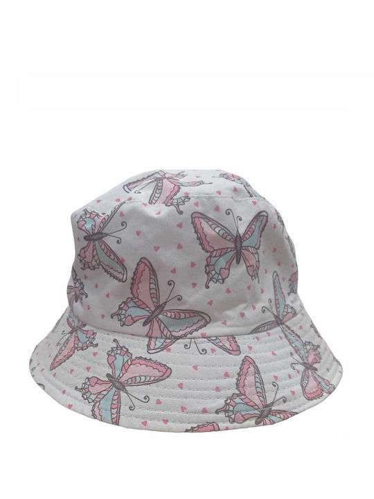 GaFashion Fabric Women's Bucket Hat White