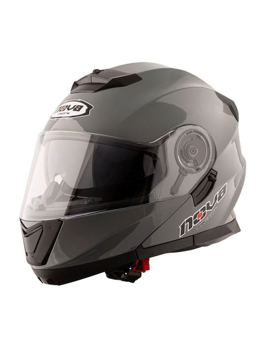 Nova Racing N510 Nardo Grey Κράνος Μηχανής Flip...