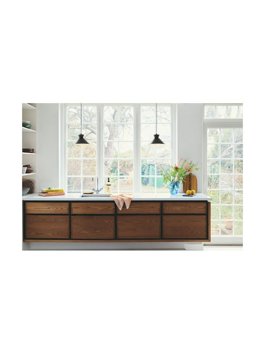 Nordlux Lustră Negru cu Dulie E27 13.5x25cm.