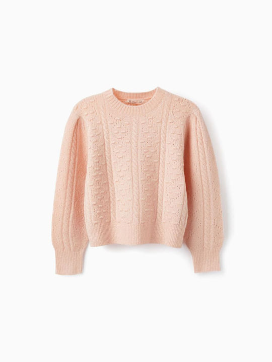 Zippy Kids Sweater Long Sleeve Pink