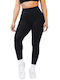 Zizel Training Women's Long High Waist Leggings Black