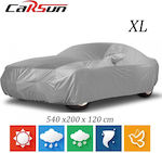 Carsun Car Covers 540x200x120cm Waterproof for Sedan with Elastic Straps