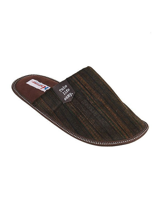 Mitsuko Men's Slipper Brown