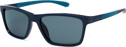 Arnette Middlemist Sunglasses Blue with Acetate Frame & Blue Lens