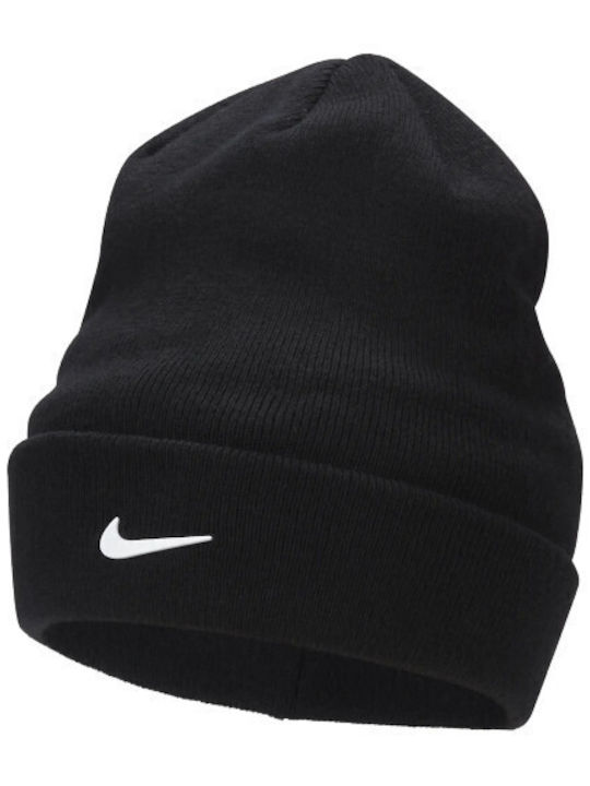 Nike Beanie Unisex Σκούφος Πλεκτός σε Μαύρο χρώμα