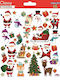 Global Gift Christmas Stickers 15x17cm
