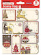 Global Gift Crăciun Autocolante 12x14cm. 8buc