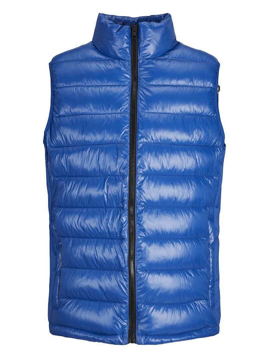 Jack & Jones Bodywarmer Men's Winter Puffer Jacket Blue