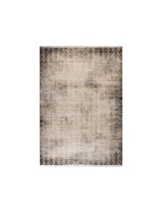 Tzikas Carpets Lorin 65466 Χαλί Ορθογώνιο με Κρόσια Μπεζ