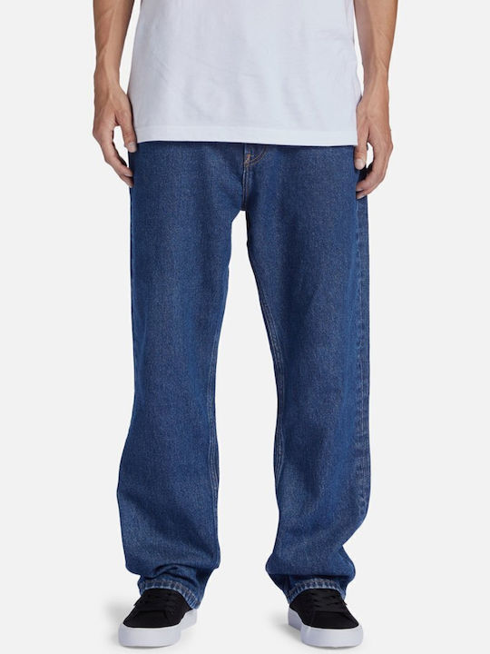 Worker Relaxed Ανδρικό Παντελόνι Τζιν με Relaxed Tapered Εφαρμογή Μπλε