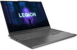 Lenovo Legion Slim 7 16IRH8 16" IPS 240Hz (i9-13900H/32GB/1TB SSD/GeForce RTX 4070/W11 Acasă) Furtună gri (Tastatură GR)