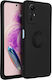 Senso Back Cover Σιλικόνης Μαύρο (Redmi Note 12S)