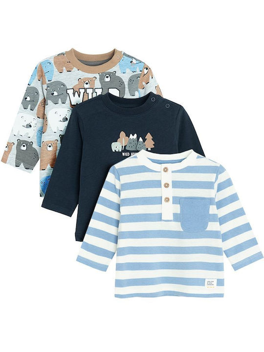 Set Kinder Shirts Blau