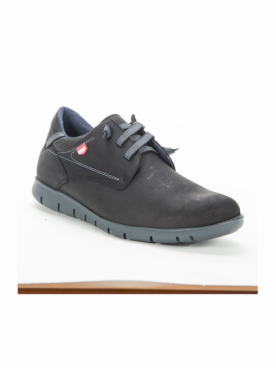 On Foot Ανδρικά Casual Παπούτσια Μαύρα
