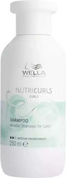 Wella Nutricurls Shampoos Smoothing for Curly Hair 250ml