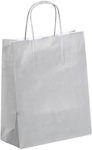 Viquel Paper Bag for Gift Silver 18x22x8cm. 50pcs