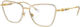 Versace Eyeglass Frame Cat Eye Gold VE1292 1508