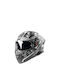 Pilot Snake Sv Full Face Helmet with Sun Visor ECE 22.06 1550gr