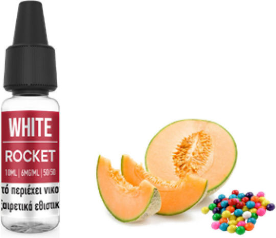 White Έτοιμο Υγρό Αναπλήρωσης Rocket με Γλυκιά / Φρουτένια Γεύση 6mg 10ml