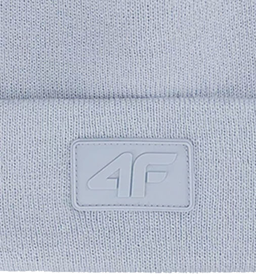 Beanie Unisex Σκούφος Πλεκτός σε Γαλάζιο χρώμα