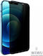 Wiwu Iprivacy Full Face Tempered Glass (iPhone 15 Pro Max)