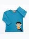 Lipfish Kids Blouse Long Sleeve Blue