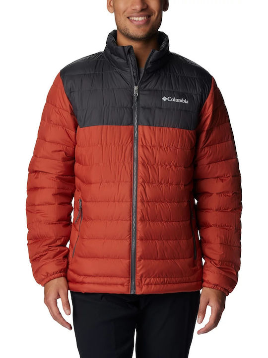 Columbia Powder Lite Зимно Мъжко Яке Розово