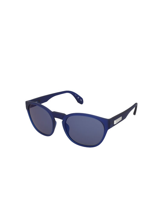 Adidas Sunglasses with Blue Frame and Blue Lens OR0014 91X