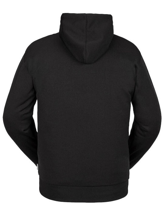 Hydro Fleece Φούτερ με Κουκούλα Μαύρο