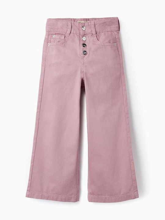 Zippy Girls Fabric Trouser Pink