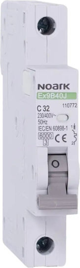 Noark Automatic Circuit Breaker 16A Single-pole AC 110769