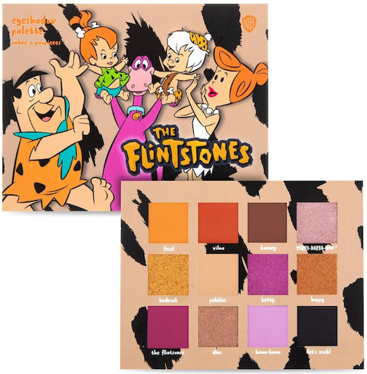 Mad Beauty Палитра с Пресована Пудра Сенки за Очи Flintstones