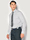 Long-sleeved Denim Shirt White