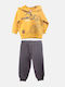 Joyce Kids Sweatpants Set Yellow 2pcs