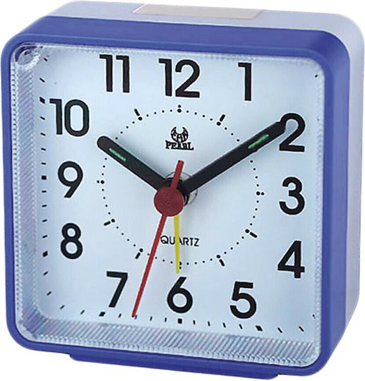 Pearl Επιτραπέζιο Ρολόι με Ξυπνητήρι PT-206ΜΠΛΕ Pearl Επιτραπέζιο Ρολόι με Ξυπνητήρι PT-206ΜΠΛΕ