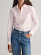 Gant Oxford Women's Long Sleeve Shirt Pink