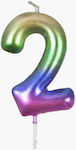 Tpster Birthday Candle Number Multicolored 29949