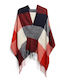 Women's Wool Scarf Red
