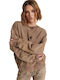 One Teaspoon Women's Sweatshirt Brown