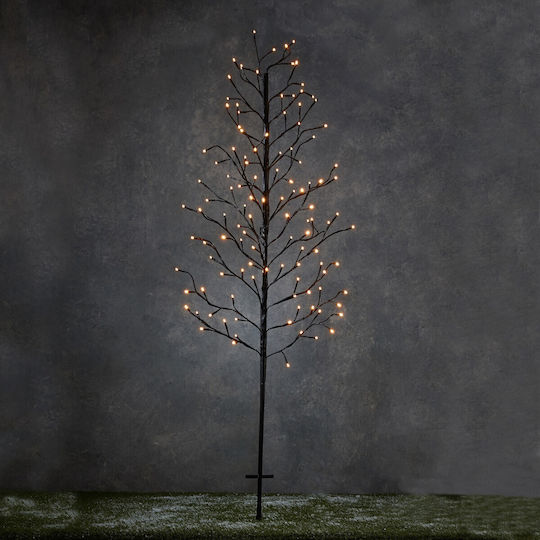 Christmas Decorative Illuminated Tree 150cm Black