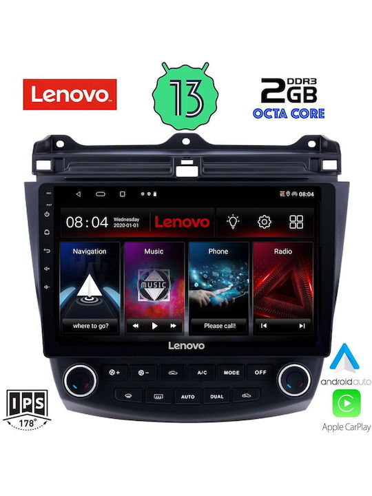 Lenovo Car-Audiosystem für Honda Übereinstimmung 2003-2007 (Bluetooth/USB/WiFi/GPS/Apple-Carplay/Android-Auto) mit Touchscreen 10"